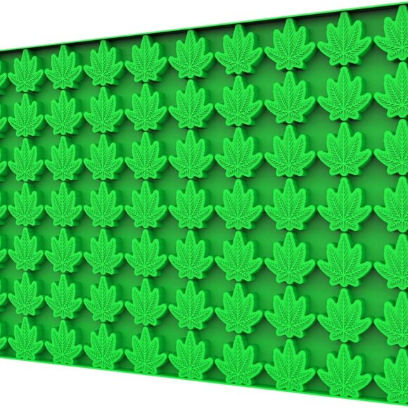 Mini Leaf Silicone Candy Molds for Chocolate Gummy, Small Leaf Wax Melts Molds B - Picture 1 of 6